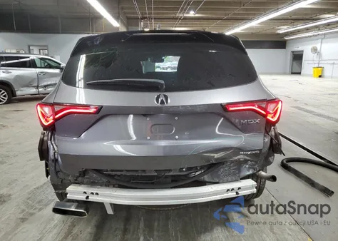 2022 Acura Mdx Technology z USA, uszkodzony, nr VIN 5J8YE1H45NL024268